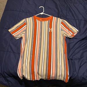 Striped HUF Tee-Shirt Size Medium